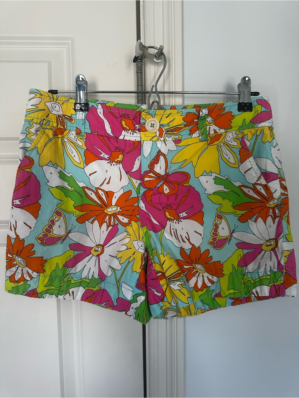 Lilly Pulitzer paint by number Callahan shorts